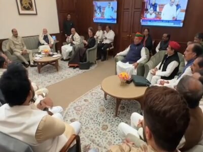 ਸੰਸਦ: ਓਮ ਬਿਰਲਾ, ਲੋਕ ਸਭਾ ਸਪੀਕਰ, ਸਰਦ ਰੁੱਤ ਸੈਸ਼ਨ 2025 ਦੀ ਸਮਾਪਤੀ 'ਤੇ ਪਾਰਟੀ ਨੇਤਾਵਾਂ ਨੂੰ ਮਿਲੇ | ਵੀਡੀਓ