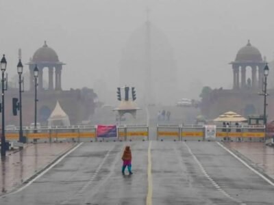 ਅਗਲੇ ਦੋ ਦਿਨਾਂ 'ਚ ਦਿੱਲੀ 'ਚ ਤਾਪਮਾਨ 'ਚ ਗਿਰਾਵਟ, ਅੱਜ ਮੀਂਹ ਦੀ ਭਵਿੱਖਬਾਣੀ