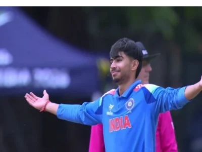 ਅੰਡਰ-19 ਵਿਸ਼ਵ ਕੱਪ 'ਚ ਟੀਮ ਇੰਡੀਆ ਦੀ ਜਿੱਤ ਦਾ ਸਿਲਸਿਲਾ ਜਾਰੀ, ਸੁਪਰ ਸਿਕਸ 'ਚ ਜ਼ਿੰਬਾਬਵੇ ਨੂੰ 204 ਦੌੜਾਂ ਨਾਲ ਹਰਾਇਆ