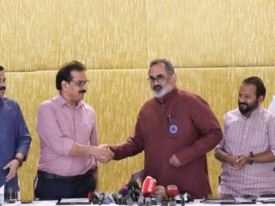 ਕੇਰਲ ਚੋਣ: ਭਾਜਪਾ ਨੇ ਚੋਣ ਦਬਾਅ ਨੂੰ ਮਜ਼ਬੂਤ ​​ਕੀਤਾ ਕਿਉਂਕਿ ਟਵੰਟੀ-20 ਪਾਰਟੀ ਪ੍ਰਧਾਨ ਮੰਤਰੀ ਮੋਦੀ ਦੇ ਦੌਰੇ ਤੋਂ ਪਹਿਲਾਂ ਐਨਡੀਏ ਵਿੱਚ ਸ਼ਾਮਲ ਹੋਈ