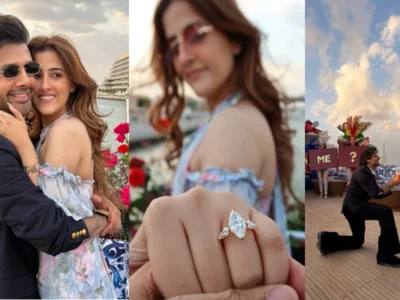 ਕ੍ਰਿਤੀ ਸੈਨਨ ਦੀ ਭੈਣ ਨੂਪੁਰ ਸੈਨਨ ਨੇ ਸਟੀਬਿਨ ਬੇਨ ਨਾਲ ਮੰਗਣੀ ਕੀਤੀ, ਦਿਲ ਨੂੰ ਛੂਹਣ ਵਾਲੀ ਪੋਸਟ ਵਿੱਚ ਹੀਰੇ ਦੀ ਅੰਗੂਠੀ ਦਿਖਾਈ।