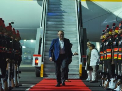 ਜਰਮਨ ਚਾਂਸਲਰ ਫ੍ਰੈਡਰਿਕ ਮਰਜ਼ ਇਤਿਹਾਸਕ ਦੋ ਦਿਨਾਂ ਦੌਰੇ ਲਈ ਭਾਰਤ ਪਹੁੰਚੇ: ਇੱਥੇ ਏਜੰਡੇ 'ਤੇ ਕੀ ਹੈ