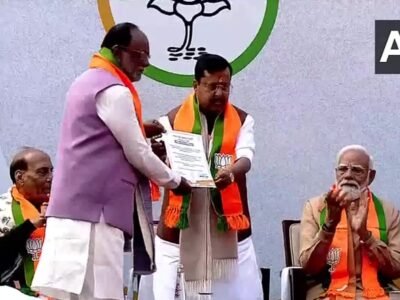 ਨਿਤਿਨ ਨਬੀਨ ਨੂੰ ਭਾਜਪਾ ਦਾ ਰਾਸ਼ਟਰੀ ਪ੍ਰਧਾਨ ਚੁਣਿਆ ਗਿਆ, ਜੋ ਪਾਰਟੀ ਦਾ ਚੋਟੀ ਦਾ ਅਹੁਦਾ ਹਾਸਲ ਕਰਨ ਵਾਲਾ ਹੁਣ ਤੱਕ ਦਾ ਸਭ ਤੋਂ ਨੌਜਵਾਨ ਹੈ