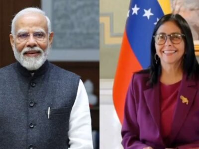 ਪ੍ਰਧਾਨ ਮੰਤਰੀ ਮੋਦੀ ਨੇ ਕਾਰਜਕਾਰੀ ਰਾਸ਼ਟਰਪਤੀ ਡੇਲਸੀ ਰੌਡਰਿਗਜ਼ ਨਾਲ ਫ਼ੋਨ 'ਤੇ ਭਾਰਤ-ਵੈਨੇਜ਼ੁਏਲਾ ਦੁਵੱਲੇ ਸਬੰਧਾਂ 'ਤੇ ਚਰਚਾ ਕੀਤੀ