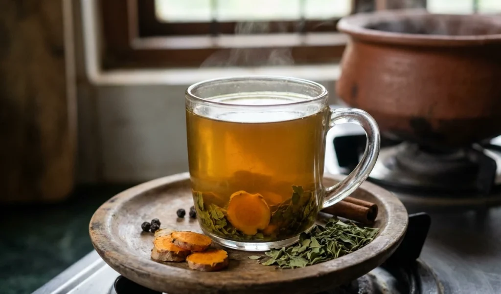 ਬਾਡੀ ਡਿਟੌਕਸ ਤੋਂ ਲੈ ਕੇ ਗਲੋਇੰਗ ਸਕਿਨ ਤੱਕ, ਹਲਦੀ-ਮੋਰਿੰਗਾ ਦਾ ਇਹ ਆਯੁਰਵੈਦਿਕ ਕਾਢ ਅਦਭੁਤ ਹੈ।