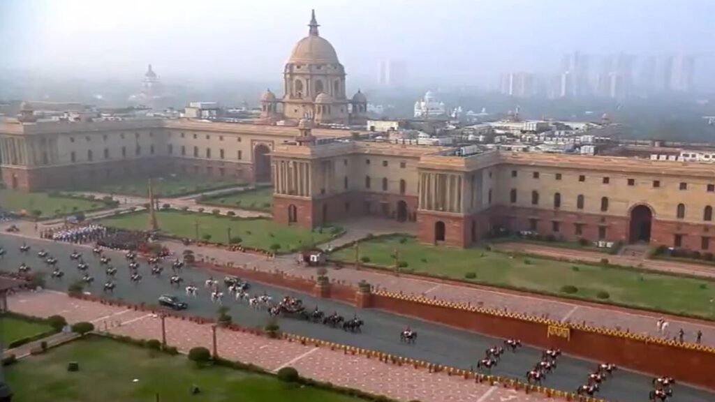 ਬੀਟਿੰਗ ਰਿਟਰੀਟ: ਰਾਸ਼ਟਰਪਤੀ ਮੁਰਮੂ, ਪ੍ਰਧਾਨ ਮੰਤਰੀ ਮੋਦੀ 77ਵੇਂ ਗਣਤੰਤਰ ਦਿਵਸ ਸਮਾਰੋਹ ਦੀ ਸਮਾਪਤੀ ਮੌਕੇ ਸਮਾਗਮ ਵਿੱਚ ਸ਼ਾਮਲ ਹੋਏ