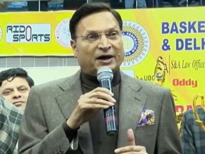 ਰਜਤ ਸ਼ਰਮਾ ਨੇ ਸੀਨੀਅਰ ਨੈਸ਼ਨਲ ਬਾਸਕਟਬਾਲ ਚੈਂਪੀਅਨਸ਼ਿਪ ਦਾ ਕੀਤਾ ਉਦਘਾਟਨ, ਖਿਡਾਰੀਆਂ ਨੂੰ ਮਾਨਸਿਕ ਤੰਦਰੁਸਤੀ ਵਧਾਉਣ ਦੀ ਕੀਤੀ ਅਪੀਲ