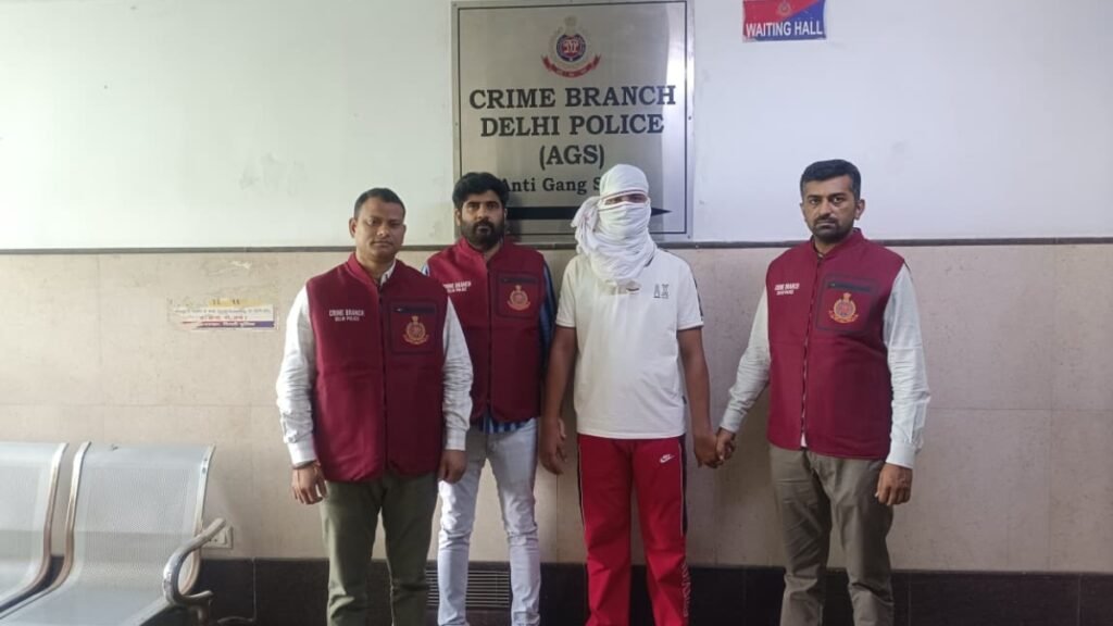 ਲਾਰੈਂਸ ਬਿਸ਼ਨੋਈ ਗੈਂਗ ਦੇ ਲੋੜੀਂਦੇ ਸ਼ੂਟਰ ਨੂੰ ਦਿੱਲੀ ਵਿੱਚ ਸਾਂਝੀ ਪੁਲਿਸ ਕਾਰਵਾਈ ਵਿੱਚ ਗ੍ਰਿਫਤਾਰ ਕੀਤਾ ਗਿਆ ਹੈ