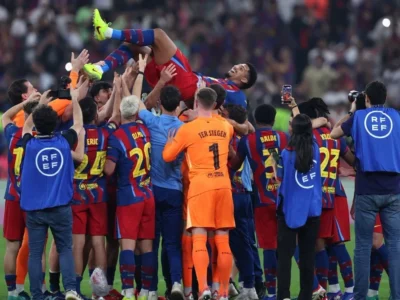 ਸਪੈਨਿਸ਼ ਸੁਪਰ ਕੱਪ ਜਿੱਤ ਤੋਂ ਬਾਅਦ ਲਾਪੋਰਟਾ ਦਾ ਵੱਡਾ ਐਲਾਨ, ਕਿਹਾ- ਕੋਚ ਫਲਿਕ ਤੇ ਰਾਫਿਨਹਾ 'ਤੇ ਪੂਰਾ ਭਰੋਸਾ