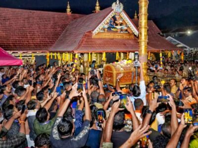 ਸਬਰੀਮਾਲਾ ਸੋਨੇ ਦੀ ਚੋਰੀ ਦਾ ਮਾਮਲਾ: SIT ਨੇ ਮੁੱਖ ਦੋਸ਼ੀ ਨਾਲ ਸਬੰਧਾਂ ਦੇ ਮਾਮਲੇ 'ਚ ਥਾਂਤਰੀ ਕੰਦਾਰਾਰੂ ਰਾਜੀਵਾਰੂ ਨੂੰ ਕੀਤਾ ਗ੍ਰਿਫਤਾਰ