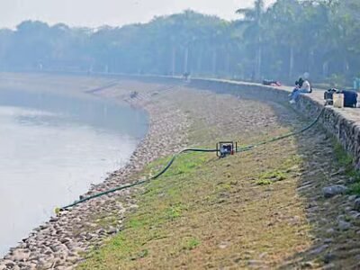 ਸੁਖਨਾ ਝੀਲ 'ਤੇ ਤੇਲ ਖਿਲਾਰ: CPCC ਨੇ ਤੇਲ ਕੱਢਿਆ; ਜਾਂਚ ਦੇ ਹੁਕਮ ਦਿੱਤੇ ਹਨ