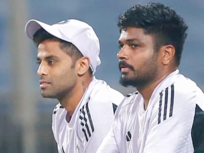 ਸੂਰਿਆ-ਸੰਜੂ ਦਾ 'ਬ੍ਰੋਮਾਂਸ' ਵੀਡੀਓ ਵਾਇਰਲ, ਕੈਪਟਨ ਸੂਰਿਆਕੁਮਾਰ ਯਾਦਵ ਨੇ ਕਿਹਾ- ਚੇਟਾ ਨੂੰ ਪਰੇਸ਼ਾਨ ਨਾ ਕਰੋ