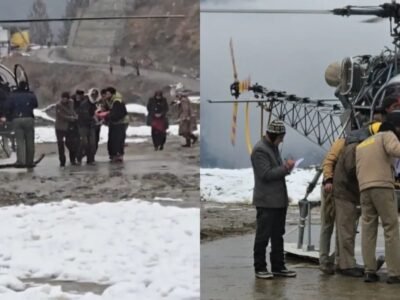 IAF ਨੇ ਹਿਮਾਚਲ ਪ੍ਰਦੇਸ਼ ਵਿੱਚ ਭਾਰੀ ਬਰਫ਼ਬਾਰੀ ਦੌਰਾਨ 9,000 ਫੁੱਟ ਤੋਂ ਅਧਰੰਗੀ ਬਜ਼ੁਰਗ ਔਰਤ ਨੂੰ ਬਚਾਇਆ | ਵੀਡੀਓ