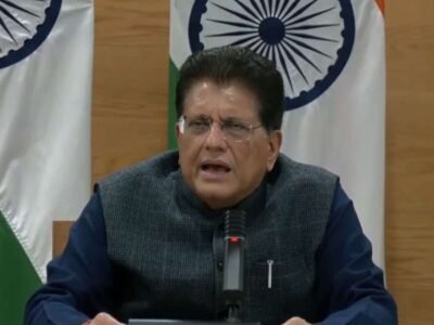 ਅਮਰੀਕਾ ਹੁਣ ਨਿਰਯਾਤ ਲਈ ਸਭ ਤੋਂ ਪਸੰਦੀਦਾ ਦੇਸ਼, ਕਿਸਾਨਾਂ ਦੇ ਹਿੱਤ ਸੁਰੱਖਿਅਤ: ਵਪਾਰ ਸਮਝੌਤੇ 'ਤੇ ਪੀਯੂਸ਼ ਗੋਇਲ