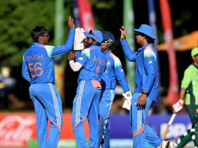 ਅੰਡਰ-19 ਵਿਸ਼ਵ ਕੱਪ ਦੇ ਸੈਮੀਫਾਈਨਲ 'ਚ ਭਾਰਤ ਦਾ ਦਬਦਬਾ, ਅਫਗਾਨਿਸਤਾਨ ਖਿਲਾਫ ਦੌੜ ਦਾ ਪਿੱਛਾ ਕਰਦੇ ਹੋਏ ਦਿਖਾਈ ਦਿੱਤੀ ਹਮਲਾਵਰਤਾ