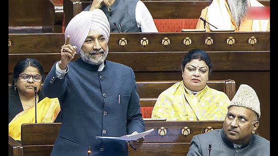 ਆਰਐਸ ਮੈਂਬਰ ਸੰਧੂ ਨੇ ਕੇਂਦਰ ਨੂੰ ਪੰਜਾਬ ਦੇ ਸਰਹੱਦੀ ਖੇਤਰਾਂ ਵਿੱਚ ਰੇਲ ਸੰਪਰਕ ਵਧਾਉਣ ਦੀ ਅਪੀਲ ਕੀਤੀ