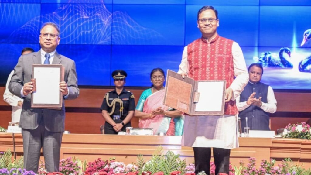 ਓਡੀਸ਼ਾ ਸੋਵਰੇਨ ਏਆਈ ਪਾਰਕ ਦੀ ਸਥਾਪਨਾ ਕਰੇਗਾ, ਸਰਵਮ ਨਾਲ ਮੁੱਖ ਸਮਝੌਤਿਆਂ ‘ਤੇ ਦਸਤਖਤ ਕਰੇਗਾ