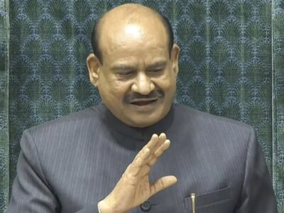 ਓਮ ਬਿਰਲਾ ਨੂੰ ਹਟਾਉਣ ਲਈ ਵਿਰੋਧੀ ਧਿਰ ਦੇ ਨੋਟਿਸ ਦੇ ਵਿਚਕਾਰ ਲੋਕ ਸਭਾ ਸਪੀਕਰ ਦੇ ਅਹੁਦੇ ਤੋਂ ਹਟਣਗੇ: ਸੂਤਰਾਂ