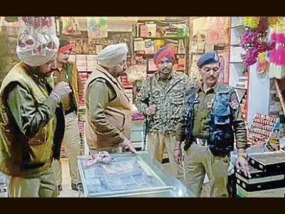 ਜਗਰਾਉਂ ਵਿੱਚ ਪੁਲੀਸ ਚੌਕੀ ਨੇੜੇ ਦੁਕਾਨ ਵਿੱਚੋਂ 5 ਲੱਖ ਰੁਪਏ ਚੋਰੀ