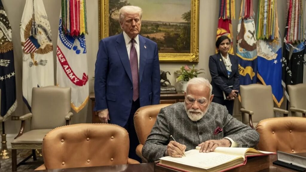 ਟਰੰਪ ਨੇ ਕਿਹਾ, ‘ਪ੍ਰਧਾਨ ਮੰਤਰੀ ਮੋਦੀ ਅਤੇ ਮੈਂ ਦੋ ਵਿਅਕਤੀ ਹਾਂ ਜੋ ਕੰਮ ਕਰਵਾਉਂਦੇ ਹਨ |’ ਭਾਰਤ-ਅਮਰੀਕਾ ਵਪਾਰ ਸੌਦੇ ‘ਤੇ 5 ਹਵਾਲੇ