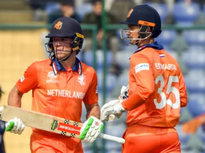 ਟੀ-20 ਵਿਸ਼ਵ ਕੱਪ 2026: ਬਾਸ ਡੀ ਲੀਡੇ ਦੇ ਆਲ ਰਾਊਂਡਰ ਧਮਾਕੇ, ਨੀਦਰਲੈਂਡ ਨੇ ਨਾਮੀਬੀਆ ਨੂੰ 7 ਵਿਕਟਾਂ ਨਾਲ ਹਰਾਇਆ