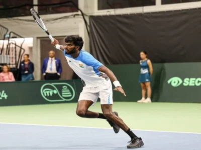 ਡੇਵਿਸ ਕੱਪ : ਦੱਖਣੇਸ਼ਵਰ ਸੁਰੇਸ਼ ਨੇ ਜਿੱਤਿਆ ਫੈਸਲਾਕੁੰਨ ਮੈਚ, ਭਾਰਤ ਨੇ ਨੀਦਰਲੈਂਡ ਨੂੰ ਹਰਾ ਕੇ ਅਗਲੇ ਦੌਰ 'ਚ ਪ੍ਰਵੇਸ਼ ਕੀਤਾ