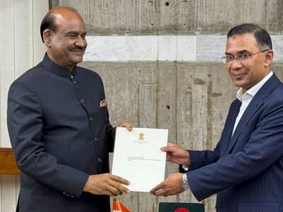 ਤਾਰਿਕ ਰਹਿਮਾਨ ਦੀ ਅਗਵਾਈ ਵਿੱਚ ਬੰਗਲਾਦੇਸ਼ ਨਾਲ ਸਬੰਧਾਂ ਵਿੱਚ ਸੁਧਾਰ ਦੇ ਵਿਚਕਾਰ ਭਾਰਤ ਨੇ ਵੀਜ਼ਾ ਸੇਵਾਵਾਂ ਨੂੰ ਮੁੜ ਸ਼ੁਰੂ ਕਰਨ ਬਾਰੇ ਸੋਚਿਆ ਹੈ