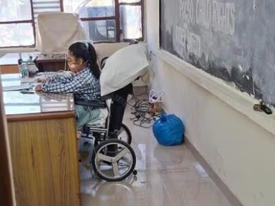 ਨਿਮੋਨੀਆ, ਮਾਸਕੂਲਰ ਡਿਸਟ੍ਰੋਫੀ ਨਾਲ ਜੂਝ ਰਿਹਾ ਚੰਡੀਗੜ੍ਹ ਦਾ ਨੌਜਵਾਨ 12ਵੀਂ ਦੀ ਪ੍ਰੀਖਿਆ ਦੇਣ ਲਈ ਸਟਰੈਚਰ 'ਤੇ ਪਹੁੰਚਿਆ