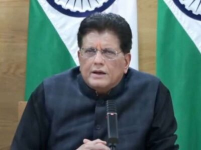 ਪੀਯੂਸ਼ ਗੋਇਲ ਨੇ ਇਤਿਹਾਸਕ ਭਾਰਤ-ਅਮਰੀਕਾ ਵਪਾਰ ਸਮਝੌਤੇ ਲਈ ਪ੍ਰਧਾਨ ਮੰਤਰੀ ਮੋਦੀ ਦੀ ਤਾਰੀਫ਼ ਕੀਤੀ, ਰਾਹੁਲ ਗਾਂਧੀ 'ਤੇ ਹੰਝੂ ਵਹਾਏ | ਵੀਡੀਓ