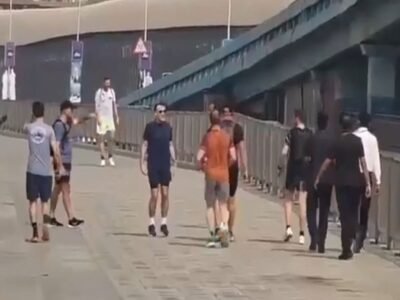 ਫਰਾਂਸ ਦੇ ਰਾਸ਼ਟਰਪਤੀ ਮੈਕਰੋਨ ਦੀ ਭਾਰਤ 'ਚ ਸਿਹਤਮੰਦ ਸ਼ੁਰੂਆਤ, ਮੁੰਬਈ ਦੀਆਂ ਸੜਕਾਂ 'ਤੇ ਜਾਗਿੰਗ ਕਰਦੇ ਨਜ਼ਰ ਆਏ | ਵੀਡੀਓ ਦੇਖੋ