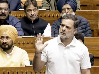 ਭਾਜਪਾ ਨੇ ਰਾਹੁਲ ਗਾਂਧੀ ਦੀ ਲੋਕ ਸਭਾ ਮੈਂਬਰਸ਼ਿਪ ਖਤਮ ਕਰਨ ਲਈ ਨੋਟਿਸ ਦਾਇਰ ਕੀਤਾ, ਉਨ੍ਹਾਂ ਨੂੰ ਚੋਣ ਲੜਨ ਤੋਂ ਰੋਕ ਦਿੱਤਾ