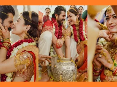 'ਭਿੱਜੀਆਂ ਅੱਖਾਂ ਅਤੇ ਹੌਲੀ ਸਾਹ', ਕਲਿਆਣੀ ਪ੍ਰਿਯਦਰਸ਼ਨ ਨੇ ਰਸ਼ਮੀਕਾ ਮੰਡਾਨਾ ਅਤੇ ਵਿਜੇ ਦੇਵਰਕੋਂਡਾ ਦੇ ਵਿਆਹ ਦੇ ਸਭ ਤੋਂ ਭਾਵੁਕ ਪਲ ਨੂੰ ਬਿਆਨ ਕੀਤਾ।