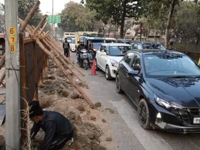 ਮੋਹਾਲੀ ਦੇ ਮੁੱਖ ਜੰਕਸ਼ਨ 'ਤੇ ਗਰਿੱਲ ਇੰਸਟਾਲੇਸ਼ਨ ਨੇ ਦਮ ਤੋੜ ਦਿੱਤਾ