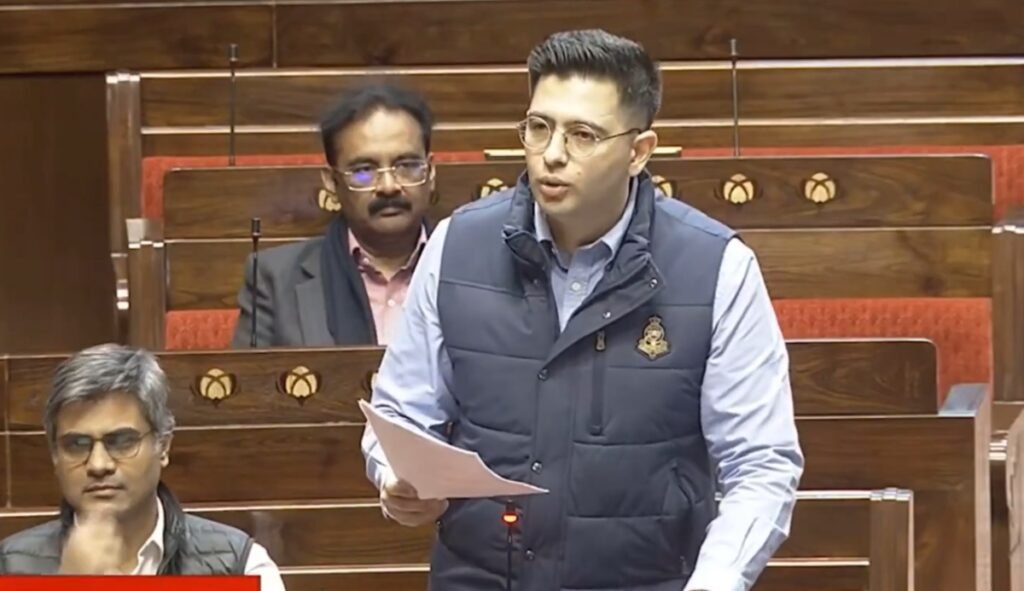 ਰਾਘਵ ਚੱਢਾ ਨੇ ਖਾਧ ਪਦਾਰਥਾਂ ਵਿੱਚ ਮਿਲਾਵਟ ਦਾ ਮੁੱਦਾ ਸੰਸਦ ਵਿੱਚ ਉਠਾਇਆ; ਸਰਕਾਰ ਨੂੰ ਸੁਧਾਰਾਤਮਕ ਉਪਾਵਾਂ ਦਾ ਸੁਝਾਅ | ਵੀਡੀਓ