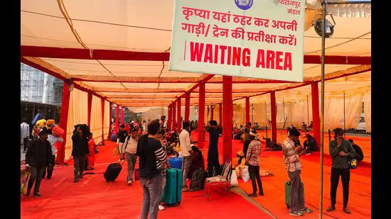 ਲੁਧਿਆਣਾ: ਹੋਲੀ ਦੀ ਭੀੜ ਨਾਲ ਨਜਿੱਠਣ ਲਈ ਲੁਧਿਆਣਾ ਜੰਕਸ਼ਨ ‘ਤੇ ਵਿਸ਼ੇਸ਼ ਵੇਟਿੰਗ ਏਰੀਆ ਸਥਾਪਤ, ਸੁਰੱਖਿਆ ਵਧਾ ਦਿੱਤੀ ਗਈ ਹੈ।