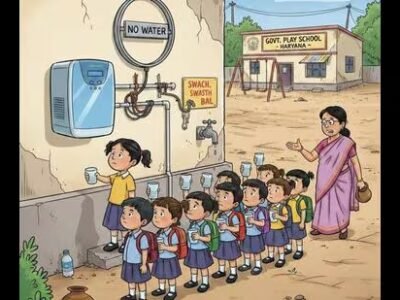 ਹਰਿਆਣਾ ਸਰਕਾਰ ਨੇ ਪਾਣੀ ਦੀਆਂ ਟੈਂਕੀਆਂ ਤੋਂ ਬਿਨਾਂ ਸਕੂਲਾਂ ਲਈ ਯੂਵੀ ਪਿਊਰੀਫਾਇਰ 'ਤੇ 1.22 ਕਰੋੜ ਰੁਪਏ ਖਰਚ ਕੀਤੇ ਹਨ।