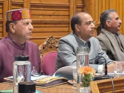 ਹਿਮਾਚਲ ਭਾਜਪਾ ਨੇ ਆਰਡੀਜੀ 'ਤੇ ਸਰਬ ਪਾਰਟੀ ਮੀਟਿੰਗ ਤੋਂ ਵਾਕਆਊਟ ਕੀਤਾ, ਕਾਂਗਰਸ 'ਤੇ 'ਗੁੰਮਰਾਹਕੁੰਨ ਤੱਥਾਂ' ਦਾ ਦੋਸ਼ ਲਗਾਇਆ