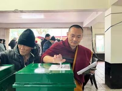 'ਹੰਮ ਨਹੀਂ ਹਾਰੀ': ਤਿੱਬਤੀ ਗ਼ੁਲਾਮ ਲੋਕਾਂ ਨੇ ਸ਼ੁਰੂਆਤੀ ਚੋਣਾਂ ਵਿੱਚ ਵੋਟ ਪਾਈ