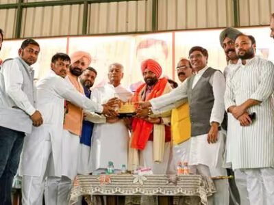 ਕਾਂਗਰਸ ਤੇ 'ਆਪ' ਸਰਕਾਰਾਂ ਵਾਅਦੇ ਪੂਰੇ ਕਰਨ 'ਚ ਨਾਕਾਮ ਰਹੀਆਂ: ਕੁਰਾਲੀ ਰੈਲੀ 'ਚ ਸੈਣੀ