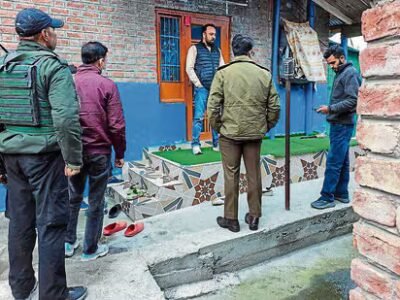 ਕਾਊਂਟਰ ਇੰਟੈਲੀਜੈਂਸ ਕਸ਼ਮੀਰ ਨੇ ਅੰਤਰਰਾਸ਼ਟਰੀ ਦਹਿਸ਼ਤੀ ਮਾਮਲੇ ਦੇ ਸਬੰਧ ਵਿੱਚ 3 ਜ਼ਿਲ੍ਹਿਆਂ ਵਿੱਚ ਛਾਪੇ ਮਾਰੇ