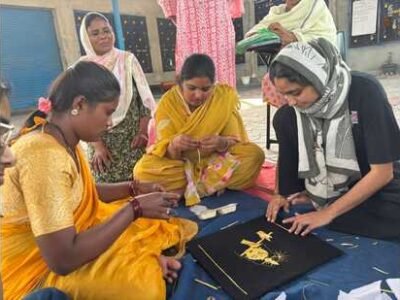 ਤੂੜੀ ਤੋਂ ਪੋਰਟਰੇਟ ਤੱਕ: ਪੇਂਡੂ ਔਰਤਾਂ ਫਸਲਾਂ ਦੀ ਰਹਿੰਦ-ਖੂੰਹਦ ਨੂੰ ਕਲਾ ਵਿੱਚ ਬਦਲਦੀਆਂ ਹਨ