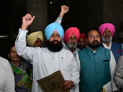 ਪੰਜਾਬ ਵਿਧਾਨ ਸਭਾ ਸੈਸ਼ਨ: 'ਬੈਂਡ ਪਲੇਅਰ' ਵਾਲੀ ਟਿੱਪਣੀ 'ਤੇ ਸਦਨ ਨੇ ਐਲਓਪੀ ਬਾਜਵਾ ਵਿਰੁੱਧ ਮਤਾ ਪਾਸ ਕੀਤਾ