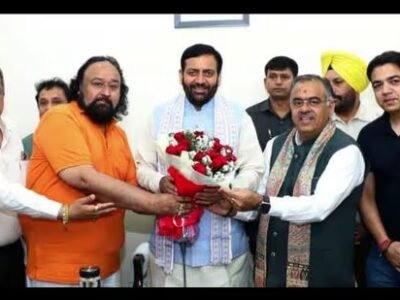 81.48 ਲੱਖ ਮੀਟਰਿਕ ਟਨ ਕਣਕ ਹਰਿਆਣਾ ਦੀਆਂ ਮੰਡੀਆਂ ਵਿੱਚ ਪਹੁੰਚੀ, ਚਾਰ ਸਾਲਾਂ ਵਿੱਚ ਸਭ ਤੋਂ ਵੱਧ : ਸੈਣੀ