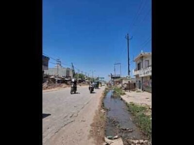 ਖਰੜ-ਲਾਂਡਰਾਂ ਰੋਡ: ਖੁੱਲ੍ਹਾ ਡਰੇਨ ਵਾਹਨ ਚਾਲਕਾਂ ਲਈ ਭਿਆਨਕ ਸੁਪਨਾ ਬਣਿਆ ਹੋਇਆ ਹੈ