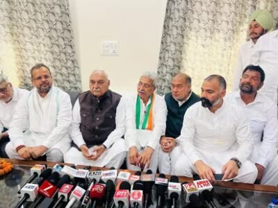 ਗੁੱਜਰ ਦਾ ਕਾਰਜਕਾਰੀ ਪ੍ਰਧਾਨ ਦੇ ਅਹੁਦੇ ਤੋਂ ਅਸਤੀਫਾ ਮਨਜ਼ੂਰ: ਹਰਿਆਣਾ ਕਾਂਗਰਸ ਪ੍ਰਧਾਨ