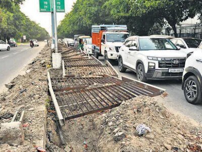 ਮੋਹਾਲੀ ਵਿੱਚ ਖਤਰਨਾਕ ਗਰਿੱਲਾਂ ਦਾ ਕੰਮ ਸੜਕ ਸੁਰੱਖਿਆ ਨੂੰ ਪਟੜੀ ਤੋਂ ਉਤਾਰਦਾ ਹੈ