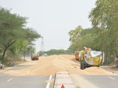 ਹਰਿਆਣਾ ਨੇ ਨਵੇਂ ਬਾਇਓਮੀਟ੍ਰਿਕ ਨਿਯਮਾਂ, ਟਰੈਕਟਰ ਐਂਟਰੀ ਜਾਂਚ ਨਾਲ ਕਣਕ ਦੀ ਖਰੀਦ ਸ਼ੁਰੂ ਕੀਤੀ