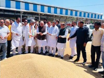 ਹਰਿਆਣਾ: ਮੀਂਹ ਕਾਰਨ ਵਾਢੀ ਵਿੱਚ ਦੇਰੀ ਹੋਣ ਕਾਰਨ ਕਣਕ ਦੀ ਆਮਦ ਸੁਸਤ ਰਹੀ