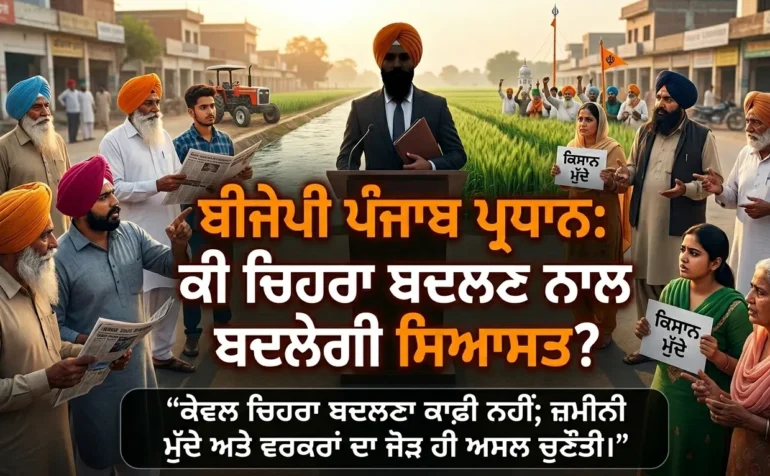 bjp punjab president politics news