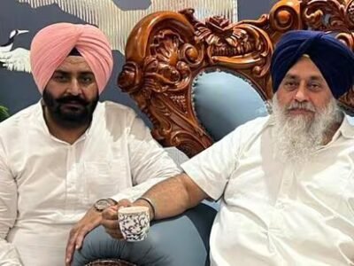 'ਆਪ' ਵਿਧਾਇਕ ਪਠਾਨਮਾਜਰਾ ਦੇ ਜੱਦੀ ਪਿੰਡ ਸੁਖਬੀਰ ਬਾਦਲ ਦੀ ਫੇਰੀ ਨੇ ਸਿਆਸੀ ਹਲਚਲ ਮਚਾ ਦਿੱਤੀ ਹੈ